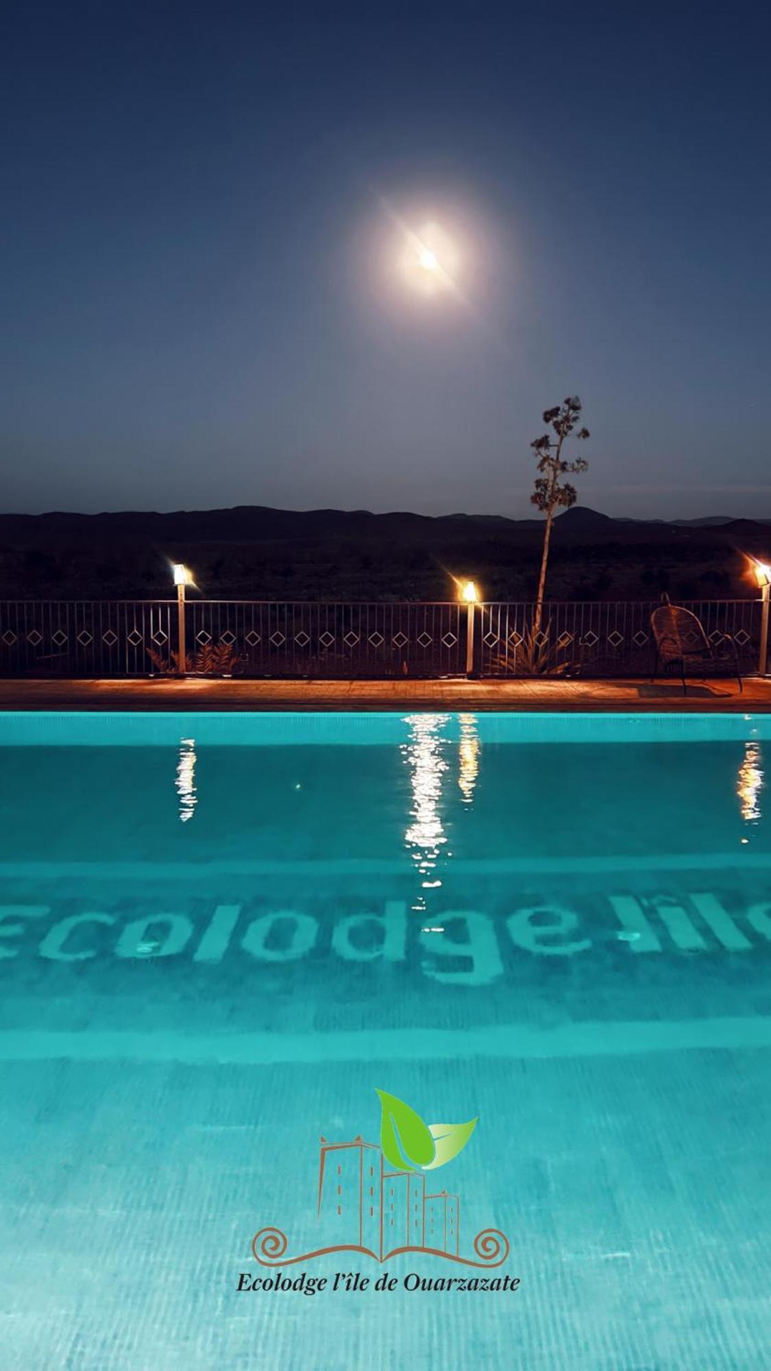 Ecolodge L'Ile De Ouarzazate Tarmigt Kültér fotó
