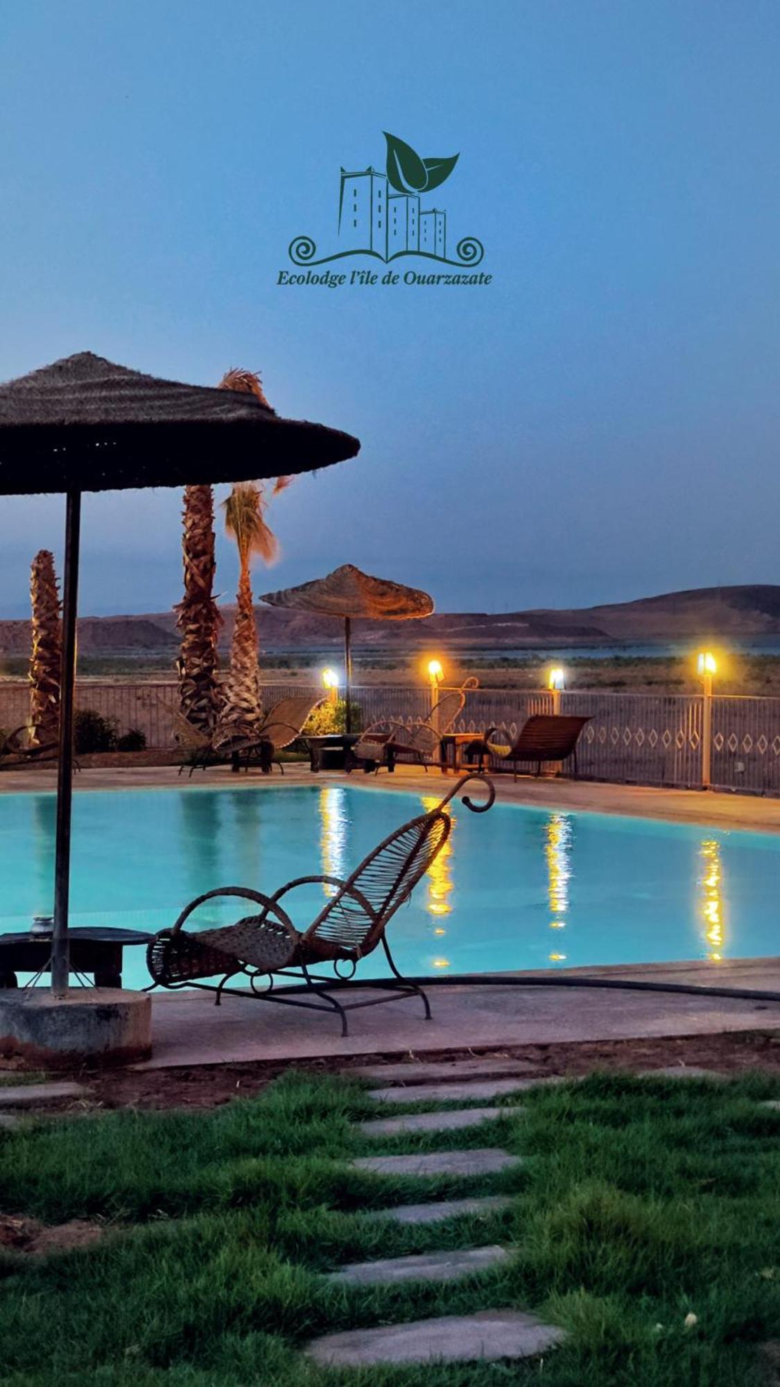 Ecolodge L'Ile De Ouarzazate Tarmigt Kültér fotó