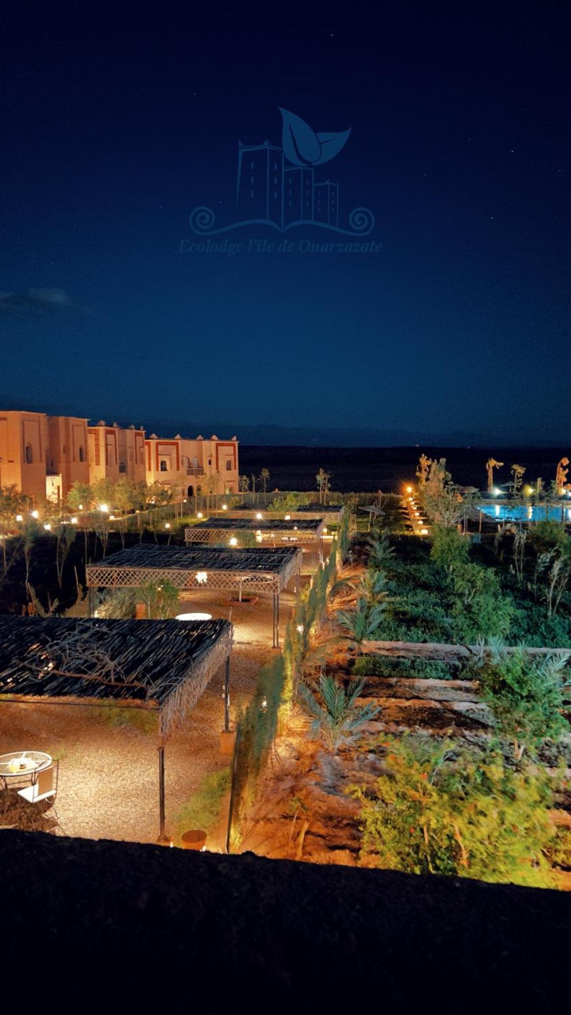 Ecolodge L'Ile De Ouarzazate Tarmigt Kültér fotó